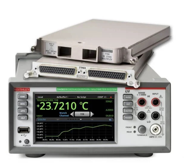 DAQ6510 數據采集和記錄萬用表系統